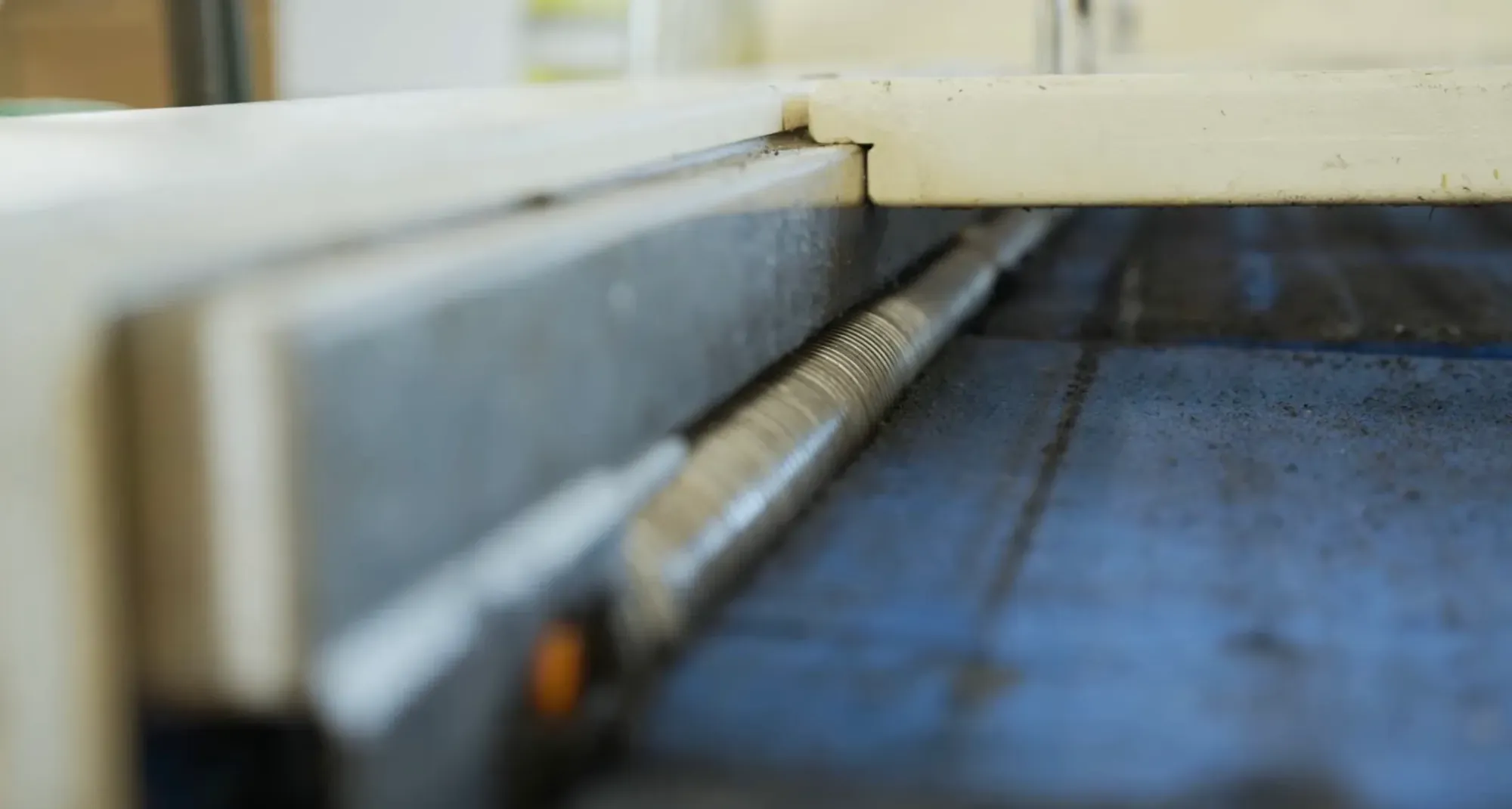 Flexographic plate material under ultraviolet exposure in the Concord shop