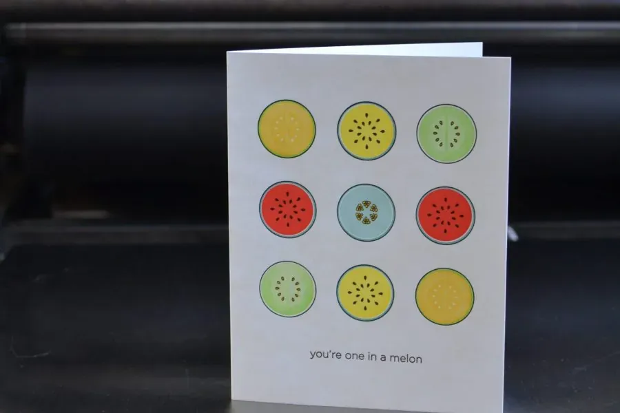 Letterpress printed work by Quick Brown Fox